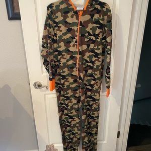 Purl Lamb Adult Onesie in Camo